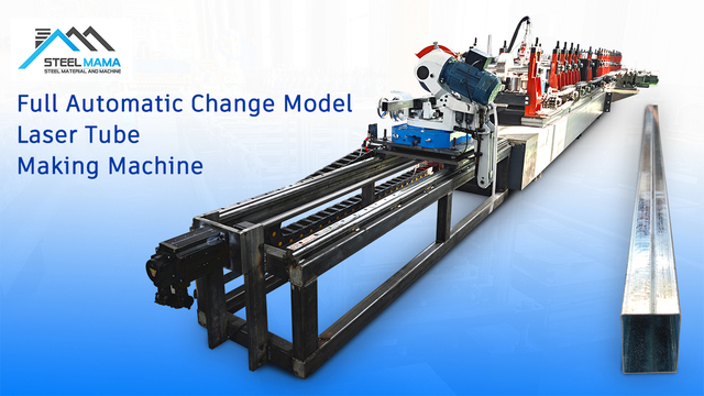 Fast Delivery Full Automatic Change Model Laser Tube Making Roll Forming Machine