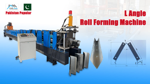 Pakistan Popular High Quality Steel L Profile Angle Iron Roll Forming Making Machine