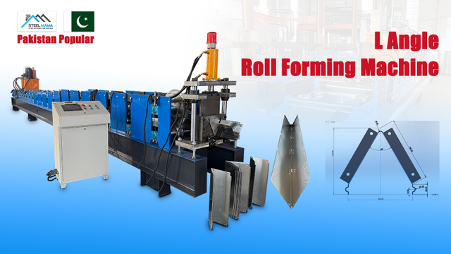 Pakistan Popular High Quality Steel L Profile Angle Iron Roll Forming Making Machine