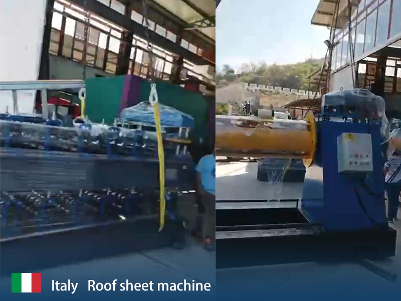 A Milestone Delivery: Steelmama Supplies Top-Quality Trapezoidal Roof Sheet Machine to Italian Market