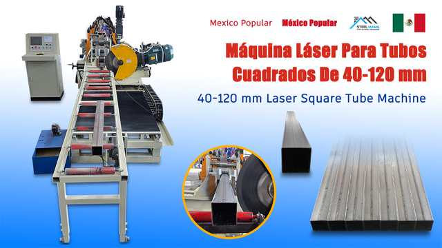 High Speed 40-120 Mm Laser Square Tube Roll Forming Machine for Mexico