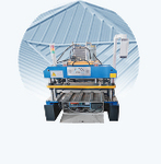 Metal roof machine