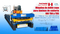 Peru Popular Automatic TR4 TR5 Trapezoidal Metal Roof Sheet Double Layer Roll Forming Machine