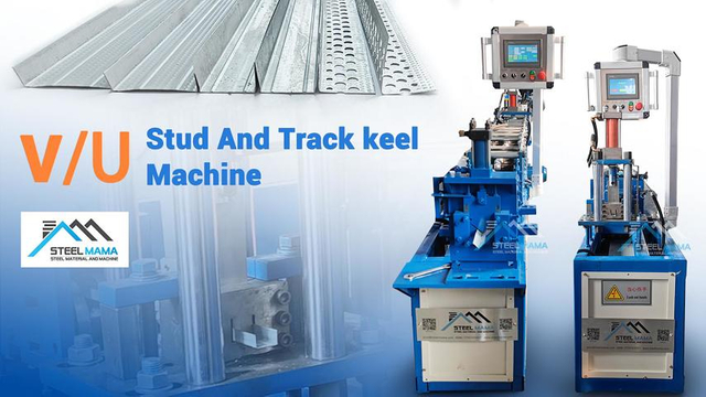 High Speed Full Automatic Light Steel Keel Cold Roll Forming Machine For Iraq