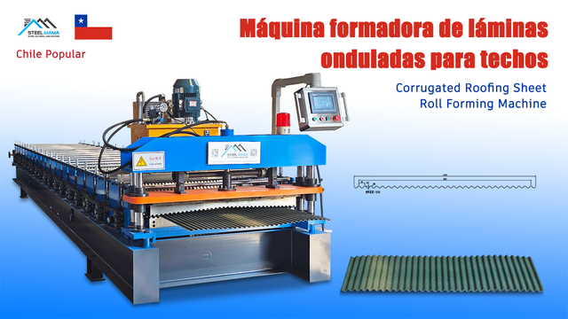 Chile Popular High-Speed Customizable Corrugated Roofing Sheet Roll Forming Machine