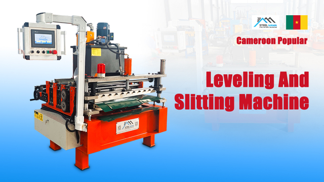 Cameroon Popular Full Automatic Simple Steel Coil Leveling And Slitting Line