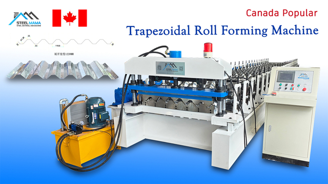 Canada High Efficiency Durable IBR Metal Roofing Sheet Roll Forming Machine
