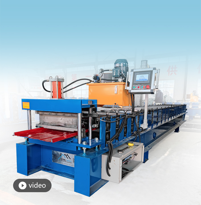 Standing seam roof panel machine