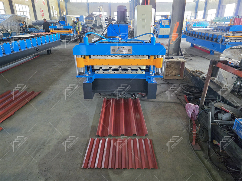 762 Corrugated Sheet Roof Roll Forming Machine