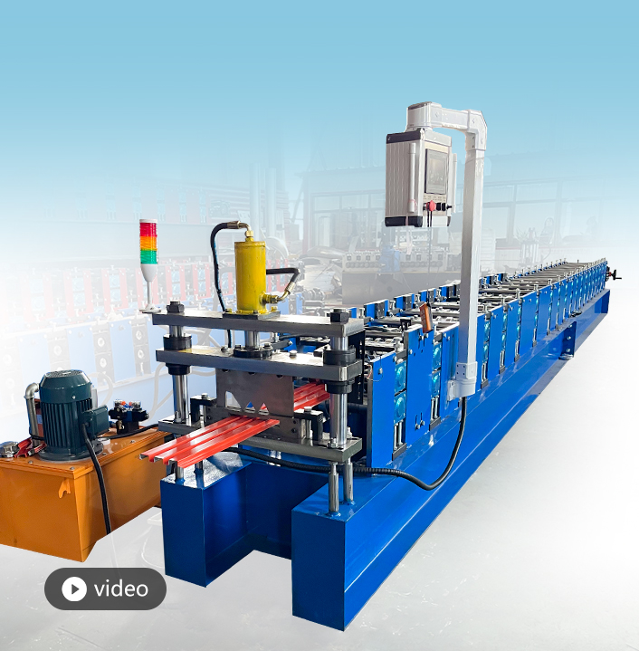 steel wall panel roll forming machine