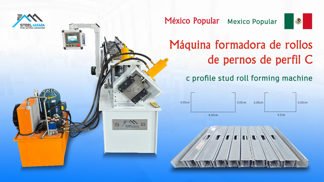 Mexico Popular Production High Quality Full Automatic C Profile Stud Roll Forming Machine