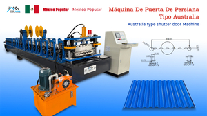 Custom Design New Technology Australia Type Shutter Door Machine for Mexico