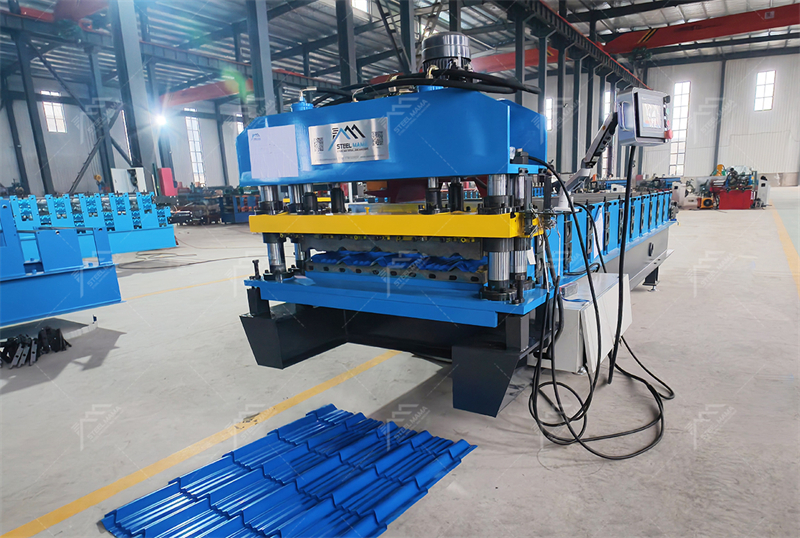 metal roof tile machine