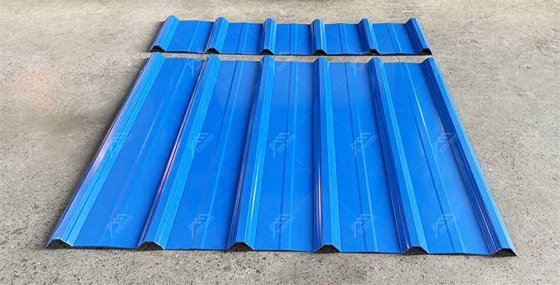 1025 Trapezoidal Roofing Sheet Roll Forming Machine